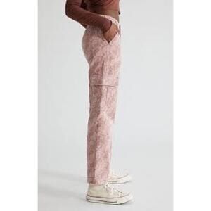 PAC SUN Elastic Waist Cargo Pant with Yin Yang Print